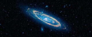 what is the weird shape in the middle of the andromeda galaxy? we may finally know what it is!